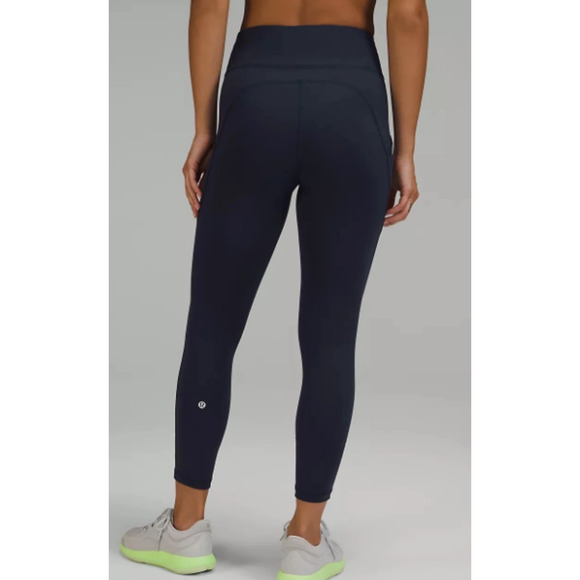 Lululemon Invigorate High-Rise Tight 23" Black Leggings Everlux Size 6 - Picture 2 of 4